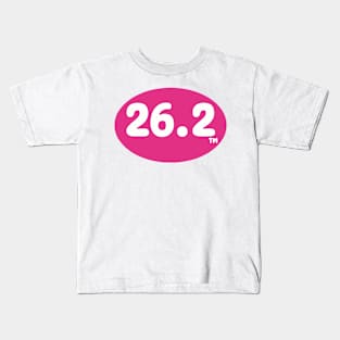 26.2 pink car Kids T-Shirt